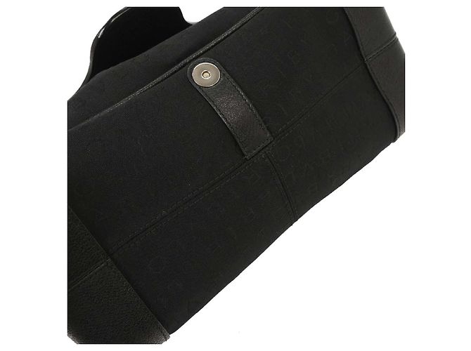 Bulgari Bvlgari Logomania Canvas with Leather Nero - vista 7