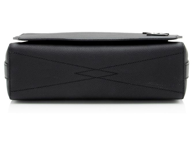 Mensageiro Takeoff Aerogram em Couro de Bezerro Louis Vuitton Preto - vista 4