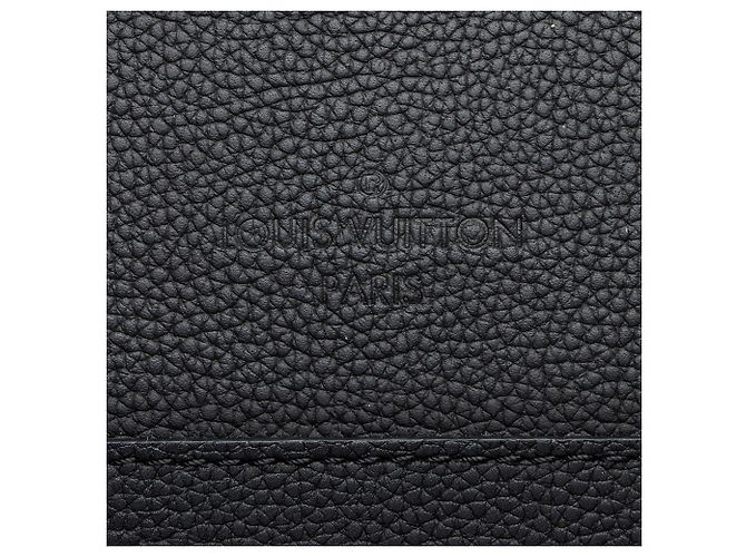 Mensageiro Takeoff Aerogram em Couro de Bezerro Louis Vuitton Preto - vista 8