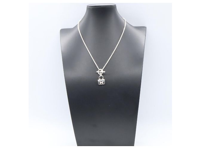 Colar de Prata Amuleto Constance Hermès Metálico - vista 2