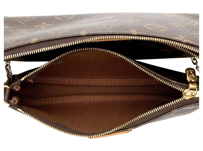 Multi Pochette Louis Vuitton Monogram Canvas Multi-Pochette Accessoires Brown - view 8