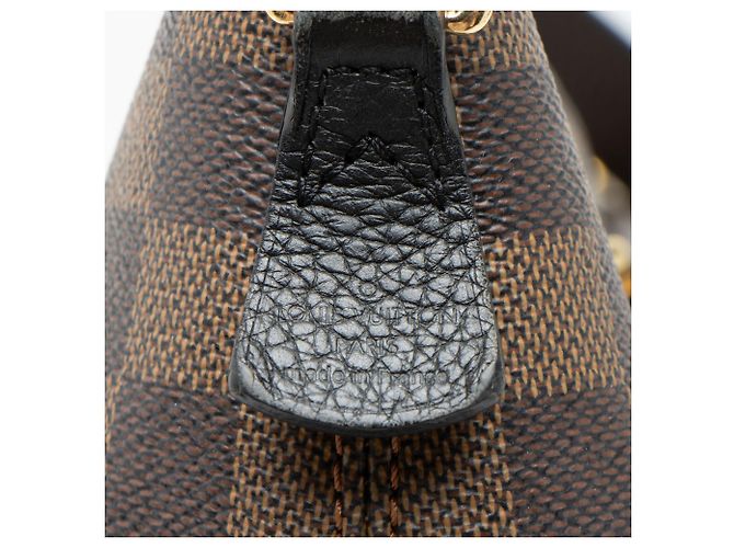 Borsa Tote Hyde Park Damier Ebene Louis Vuitton Nero - vista 8
