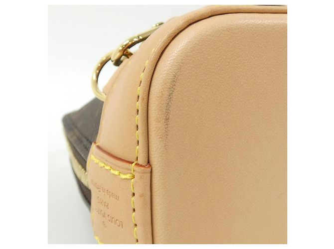Zaino Alma Monogram Louis Vuitton Marrone - vista 3