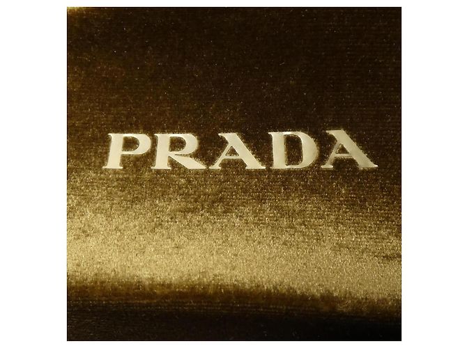 Prada Samt-Sandalen Braun - Ansicht 6