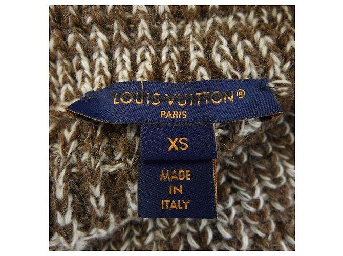 Louis Vuitton Strickjacke Braun Weiß - Ansicht 4