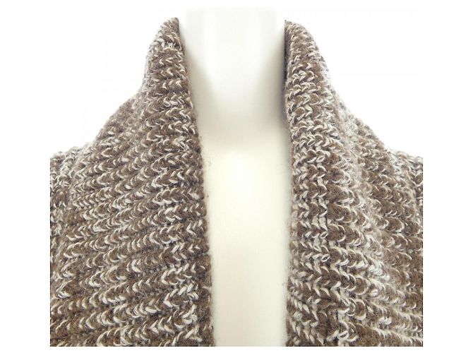 Louis Vuitton Strickjacke Braun Weiß - Ansicht 5
