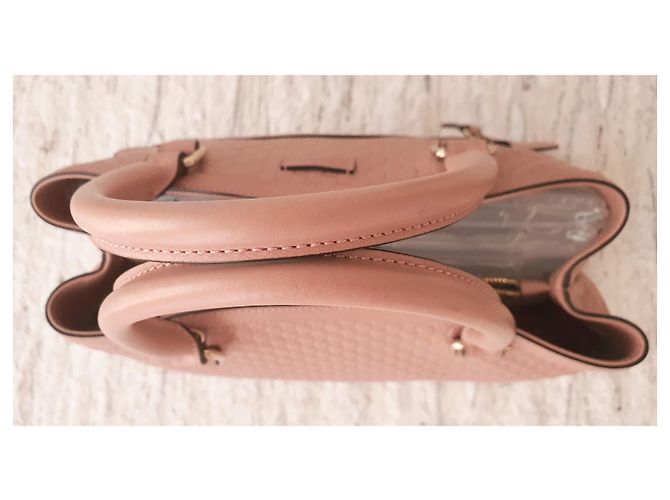Borsa a mano Gucci Guccissima Dome Rosa D'oro - vista 5