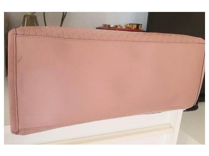 Borsa a mano Gucci Guccissima Dome Rosa D'oro - vista 7