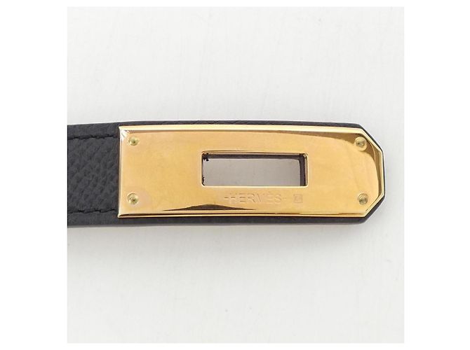 Hermès Hermes Kelly 18mm Gürtel Schwarz - Ansicht 2