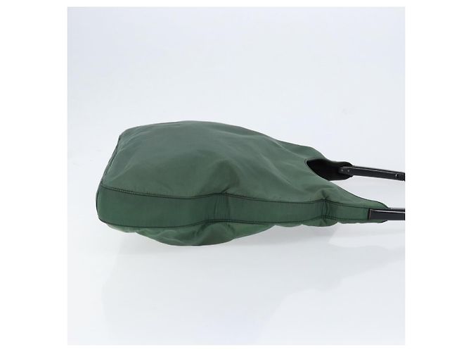 Prada Vintage Schultertasche Tessuto Grün - Ansicht 3