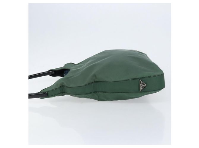 Prada Vintage Schultertasche Tessuto Grün - Ansicht 4