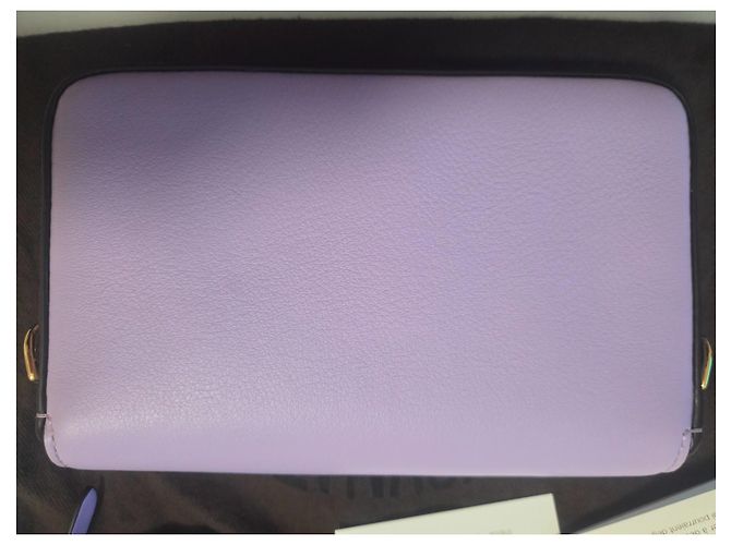 Borsa a spalla Moynat Enveloppe Lavanda in Pelle - vista 9