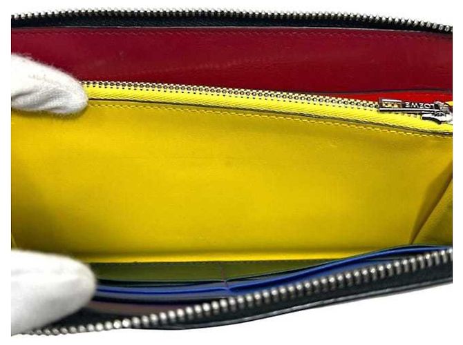 Loewe Long Wallet in Black and Multi-Color Multiple colors - view 5