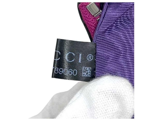Borsa a Spalla Gucci GG Matelassé Rosa - vista 8