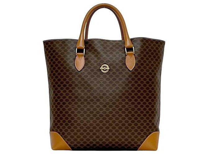Céline Borsa tote Macadam marrone Celine - vista 2