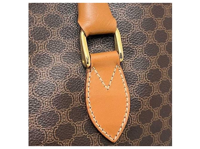Céline Borsa tote Macadam marrone Celine - vista 8