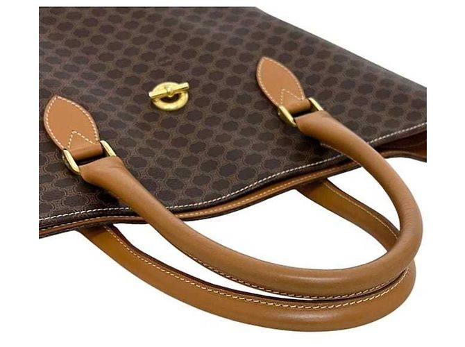 Céline Borsa tote Macadam marrone Celine - vista 9