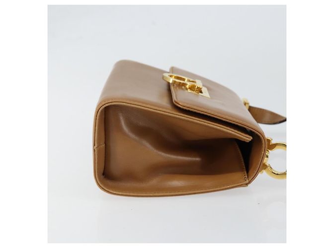 Gancini Schultertasche aus Leder von Salvatore Ferragamo Braun - Ansicht 3