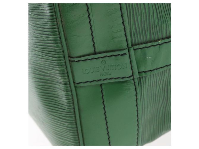 Noe Borsa Noé Louis Vuitton in pelle Epi grande Verde - vista 7