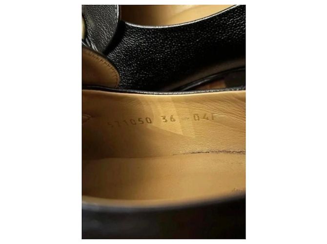 Gucci Jordaan 36 Cuir noir - vue 4