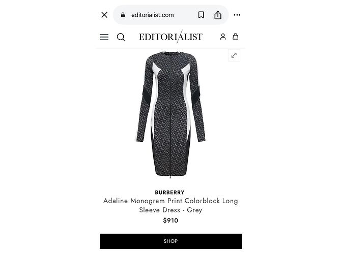 Burberry Kleid aus Polyester mehrfarbig Mehrfarben - Ansicht 4