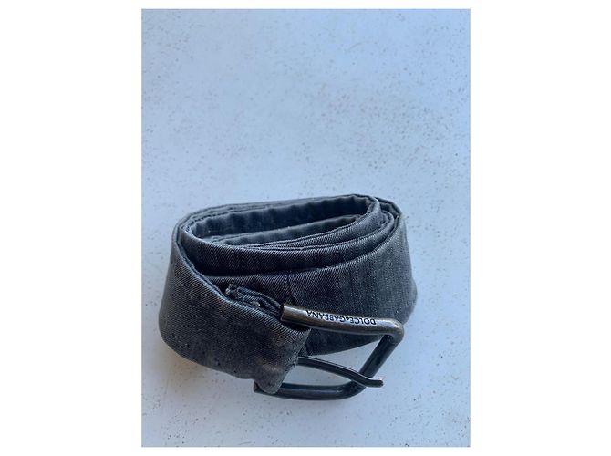Dolce & Gabbana Gefütterter Mantel aus Baumwolle Grau - Ansicht 6
