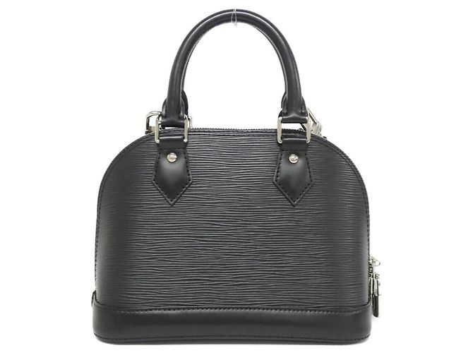 Borsa Alma BB in Epi di Louis Vuitton Nero - vista 2