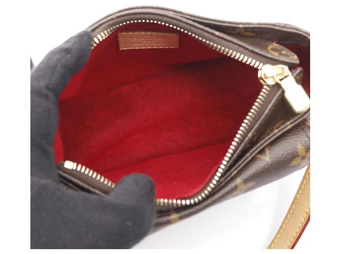 Borsa a Spalla Monogram Viva Cite PM di Louis Vuitton Marrone - vista 3