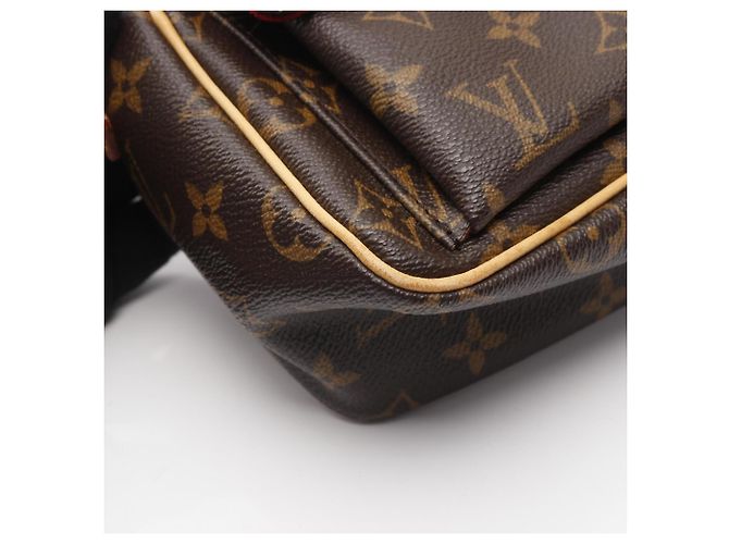 Borsa a Spalla Monogram Viva Cite PM di Louis Vuitton Marrone - vista 8