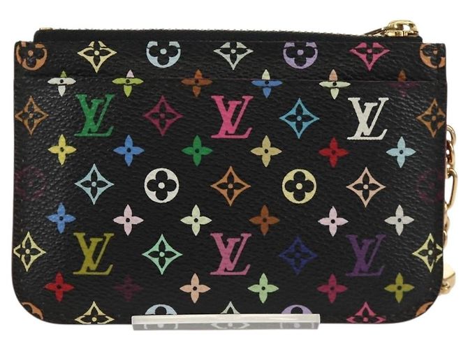 Pochette Clés NM Monogramm Multicolor aus Canvas Louis Vuitton Schwarz - Ansicht 2