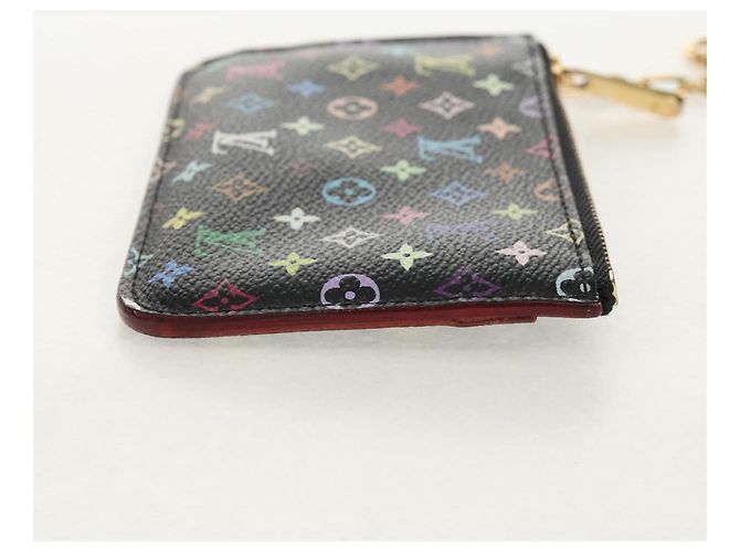 Pochette Clés NM Monogramm Multicolor aus Canvas Louis Vuitton Schwarz - Ansicht 4