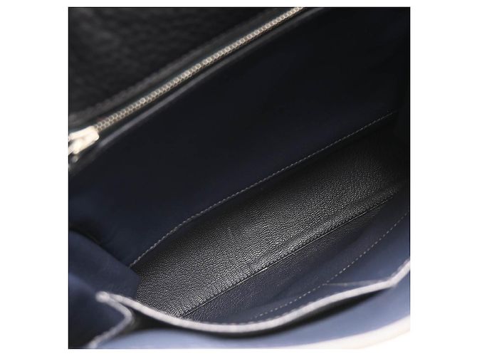 Hermès Zaino Hermes Kelly Ado Togo 28 Blu - vista 3