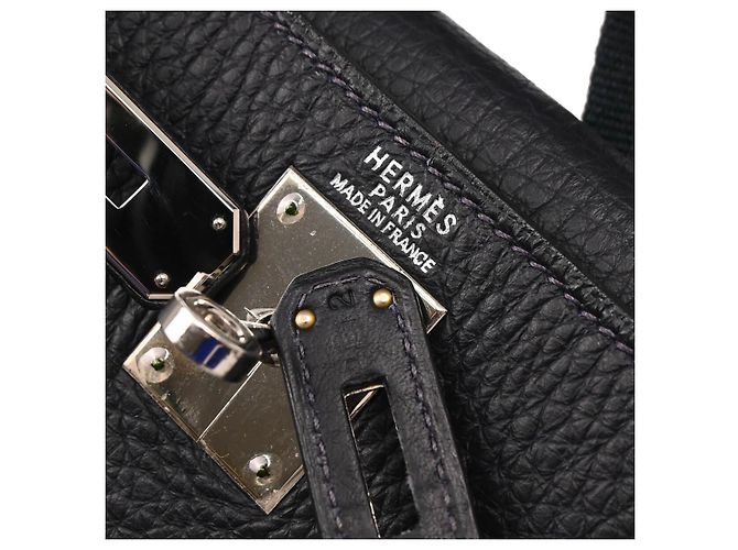Hermès Zaino Hermes Kelly Ado Togo 28 Blu - vista 4