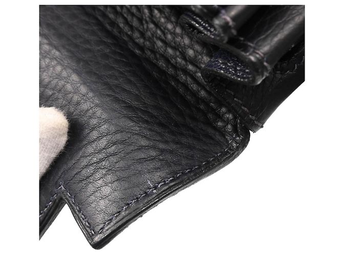 Hermès Zaino Hermes Kelly Ado Togo 28 Blu - vista 5