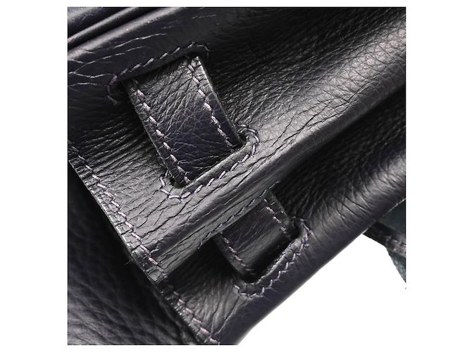 Hermès Zaino Hermes Kelly Ado Togo 28 Blu - vista 7