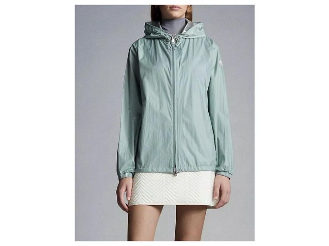 Moncler Mantel Hellgrün Polyamid Größe 1 - Ansicht 10