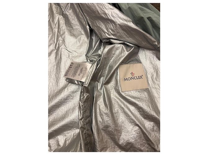 Moncler Mantel Hellgrün Polyamid Größe 1 - Ansicht 3