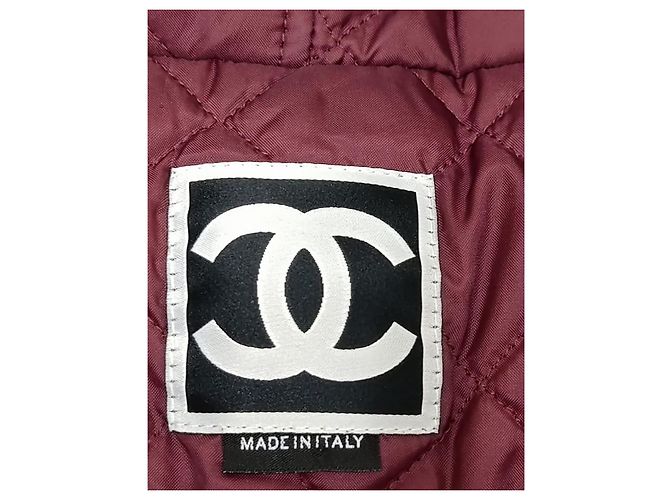 Increíble Chaqueta Bomber con Capucha de la Colección Deportiva Rara de Chanel Negro - vista 4