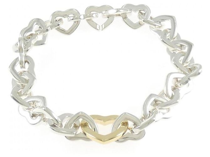 Tiffany & Co Bracciale a catena a forma di cuore Tiffany - vista 2