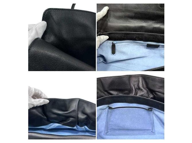 Bulgari Borsa Tote Bvlgari Twist Nero - vista 5