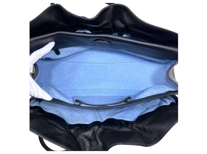 Bulgari Borsa Tote Bvlgari Twist Nero - vista 8