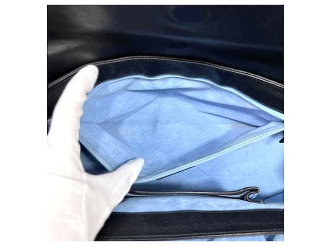 Bulgari Borsa Tote Bvlgari Twist Nero - vista 9