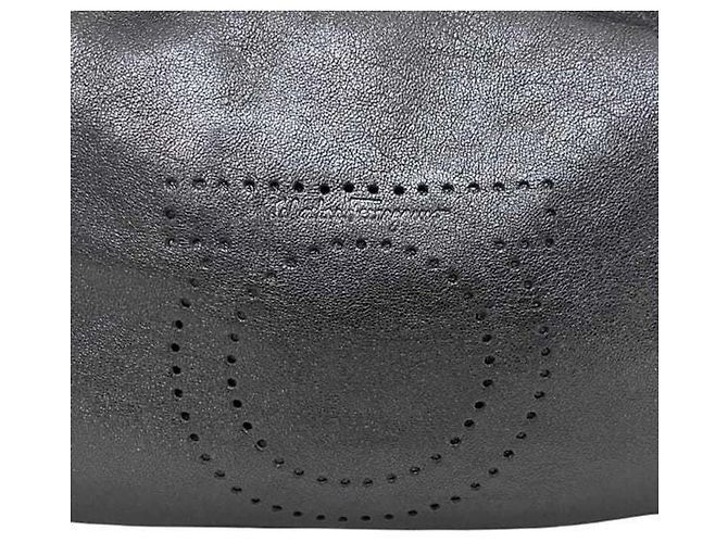 Borsa a spalla in pelle nera Salvatore Ferragamo Nero - vista 7