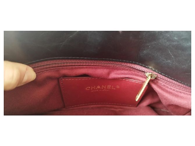 Borsa a mano Chanel Mademoiselle in pelle nera Nero - vista 4