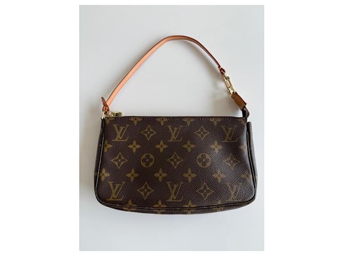 Louis Vuitton Pochette Accessoires Monogram Marrone - vista 2