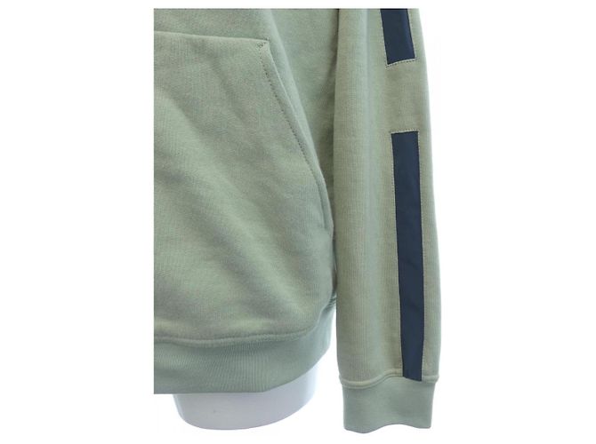 Hermès Moletom com capuz de algodão Hermes Azul Verde Azul marinho - vista 6