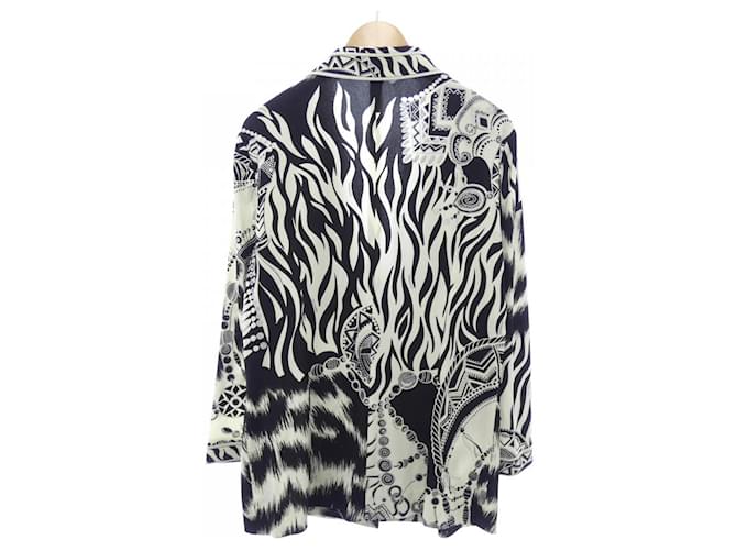 Chaqueta de moda Leonard Negro Blanco - vista 2