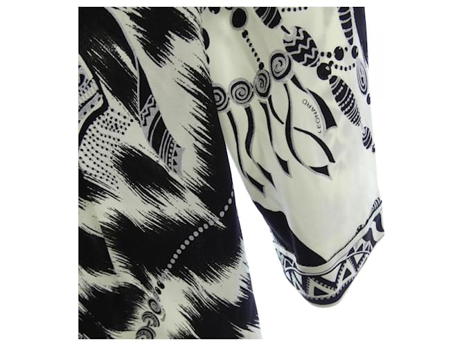 Chaqueta de moda Leonard Negro Blanco - vista 6