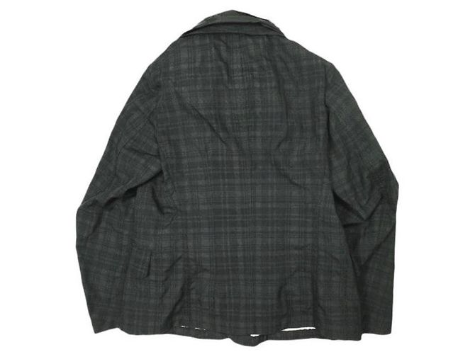 Autre Marque Chaqueta Check×Nylon Taffeta de tao COMME des GARCONS Gris Gris antracita - vista 2