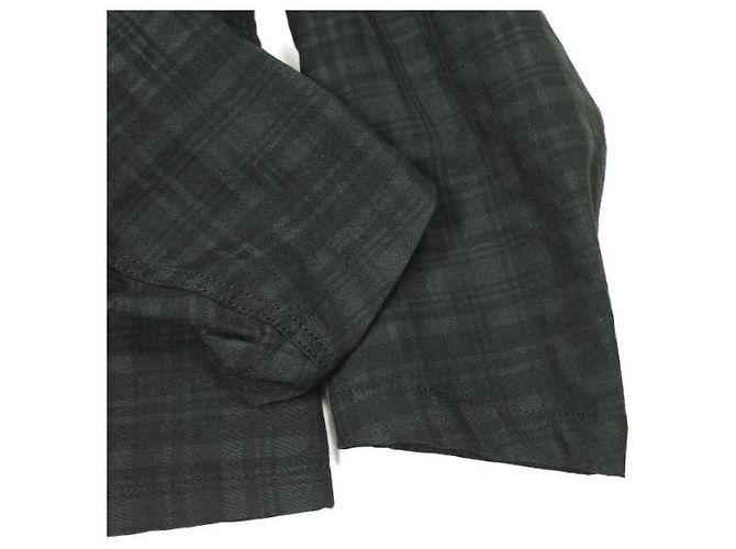 Autre Marque Chaqueta Check×Nylon Taffeta de tao COMME des GARCONS Gris Gris antracita - vista 7
